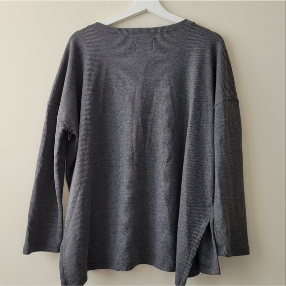 MAISON DU SOIR Courtney Thermal Pajama Top sz Small - Picture 5 of 8